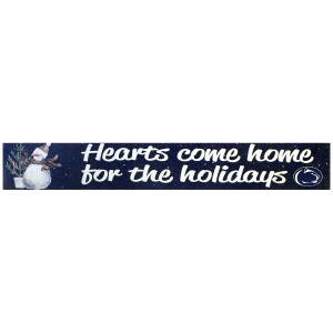 Hearts come home for the holidays sign image